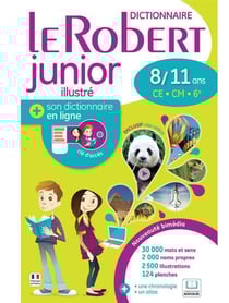 Dictionnaire le robert junior illustré - 8/11 ans