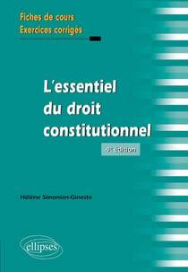 L'essentiel du droit constitutionnel (4e édition)