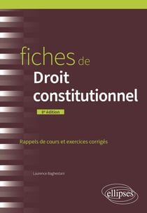 Fiches de droit constitutionnel : A jour au 15 mars 2024 (8e édition)