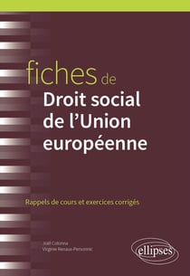 Fiches de droit de l'Union européenne : A jour au 1er mai 2024
