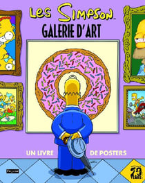 Les simpson - galerie d'art - un livre de posters