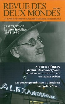 James joyce, lettres inédites 1931-1936 - alfred döblin, berlin alexanderplatz