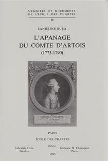 L' Apanage du comte d'Artois (1773-1790)