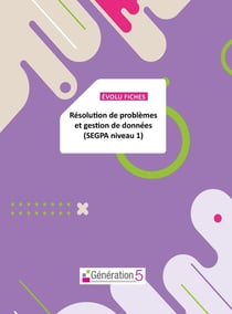 Evolu Fiches : Résolution de pb et gestion de données SEGPA niv 1 (fichier papier + téléchargement)