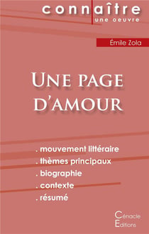 Une page d'amour, d'Emile Zola