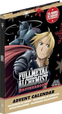 Fullmetal alchemist : Le calendrier de l'avent officiel !
