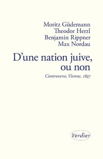 D'une nation juive, ou non : Controverse, Vienne, 1897