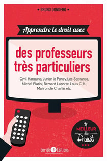 Apprendre le droit avec des professeurs très particuliers : Cyril Hanouna, junior le poney, les sopranos