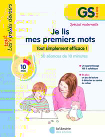 Les tout petits devoirs : Je lis mes premiers mots : GS (édition 2026)