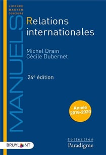 Relations internationales (édition 2020)