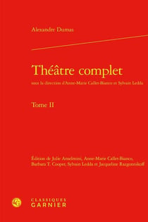 Théâtre complet Tome 2