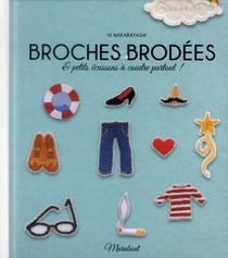 Broches brodées