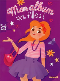Mon album 100% filles ! 5-6 ans
