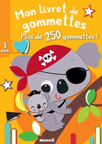 Mon livret de gommettes - koalas - 3 ans