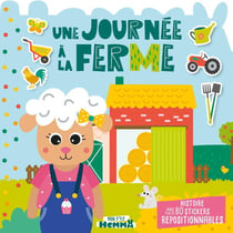 Mon p'tit Hemma : histoire avec stickers repositionnables : une journée à la ferme