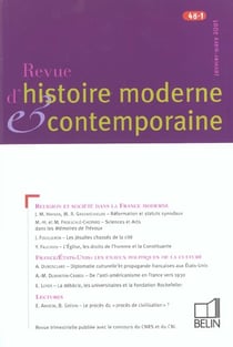 Rhmc 48-1 - janvier-mars 2001 48-1