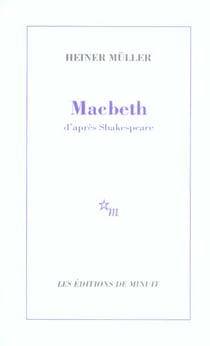 Macbeth d'après Shakespeare