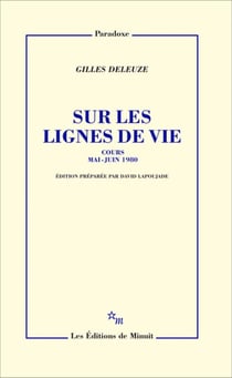 Sur les lignes de vie. Cours Mai-Juin 1980