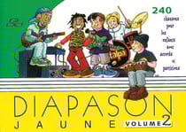 Diapason jaune Tome 2 - 30 chants pour enfants