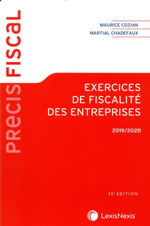 Exercices de fiscalité des entreprises (édition 2019/2020)
