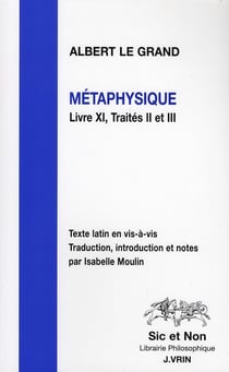 Métaphysique livre XI, traités II et III
