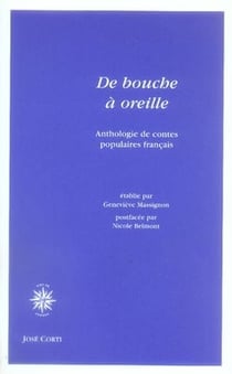 De bouche à oreille - anthologie de contes populaires français