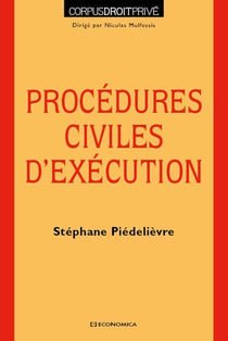 PROCEDURES CIVILES D'EXECUTION
