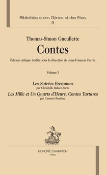 Bibliothèque des génies et des fées t.9 - contes - les soirées bretonnes - les mille et un quarts d'heure, contes tartares