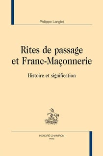 Rites de passage et franc-maçonnerie