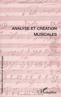 Analyse et création musicales