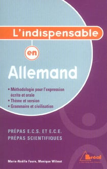 L'indispensable en allemand prépa HEC