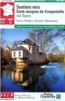 Sentier vers saint-jacques-de-compostelle - 6552 - via tours