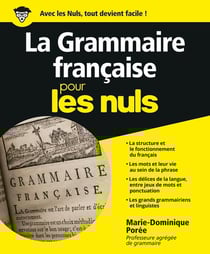 La grammaire francaise pour les nuls