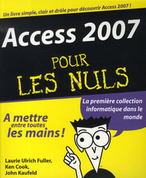 Access 2007 pour les nuls