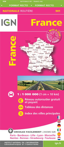 France routière maxiformat (édition 2017)