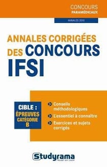Annales corrigées des concours IFSI