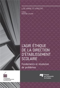 L'agir éthique de la direction d'établissement scolaire