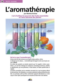 L'aromathérapie
