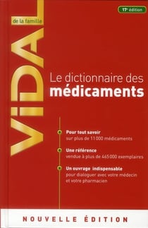 Vidal de la famille, dictionnaire des médicaments (17e édition)