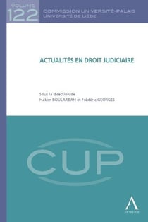Actualités en droit judiciaire