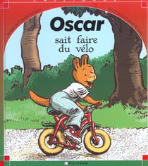 Oscar sait faire du vélo