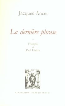 La derniere phrase