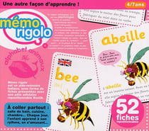 Mémo rigolo - alphabet animaux