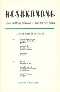 K.O.S.H.K.O.N.O.N.G. n.2 : Été 2013