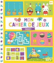 Mon cahier de jeux - pâques