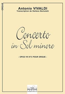 Concerto in Sol minore pour orgue