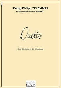 Duetto pour clarinette et hautbois