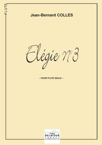 Elégie n°3 pour flûte