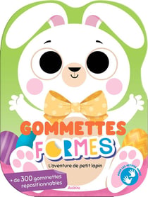 Gommettes formes - l'aventure de petit lapin