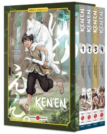 Ken'en - comme chien et singe : coffret Tomes 1 à 4